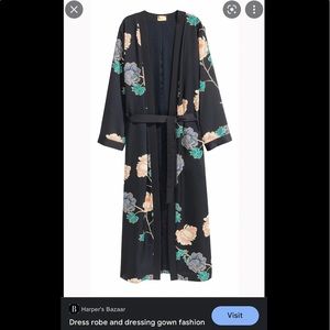 Silk kimono Robe